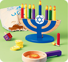 חנוכה במרכז הורים ילדים