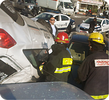 תאונת דרכים בקיבוץ גלויות