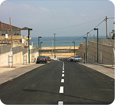 הכביש החדש משכונת עג'מי לנמל 